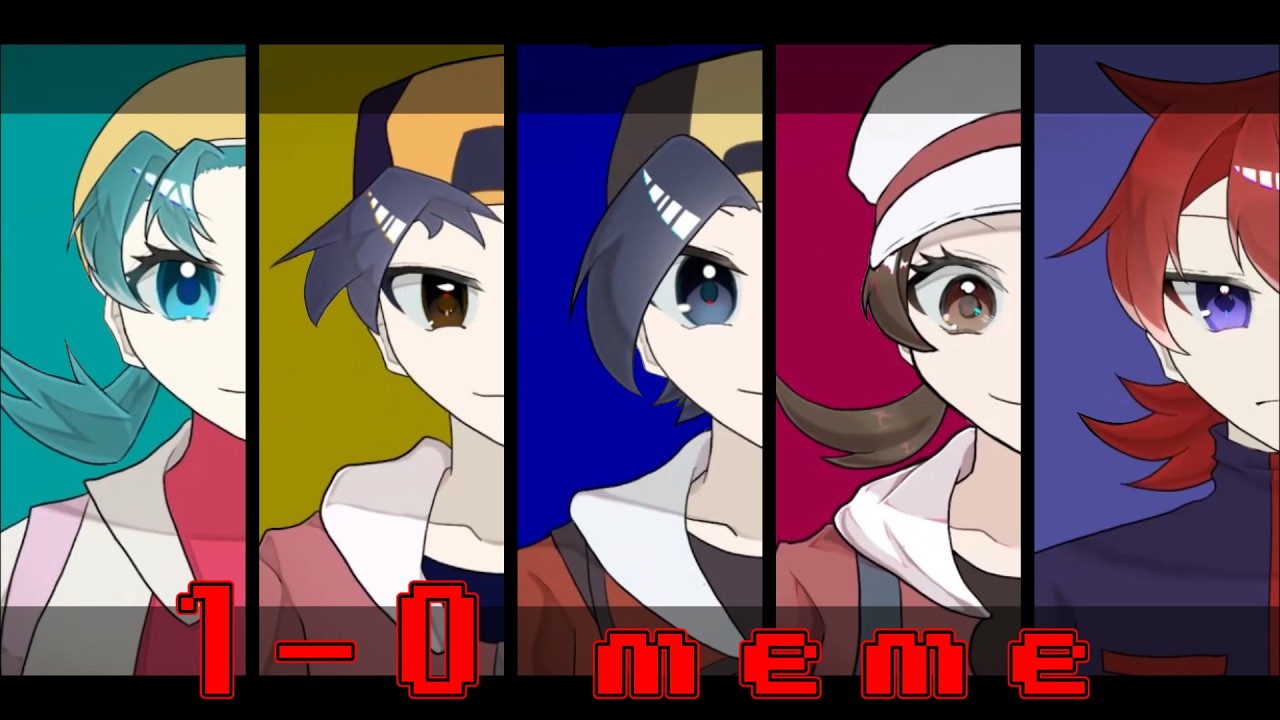 1-0 meme【Pokemon GSC/HGSS】(⚠FLASH WARNING!)