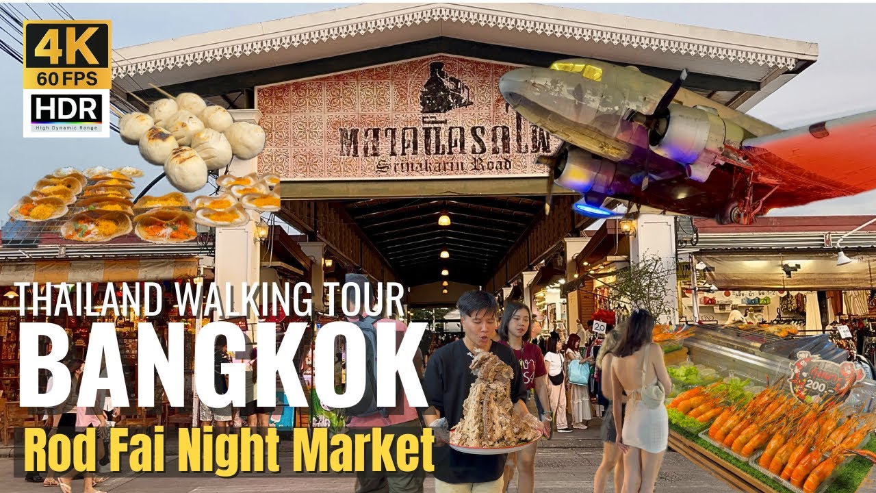 [BANGKOK] Rod Fai (Train) Night Market 