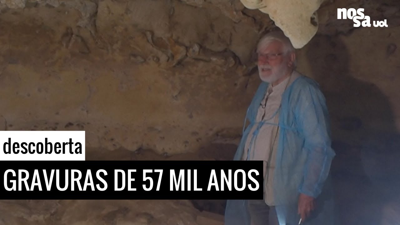 Arque&oacute;logos encontram gravuras de 57 mil anos na Fran&ccedil;a