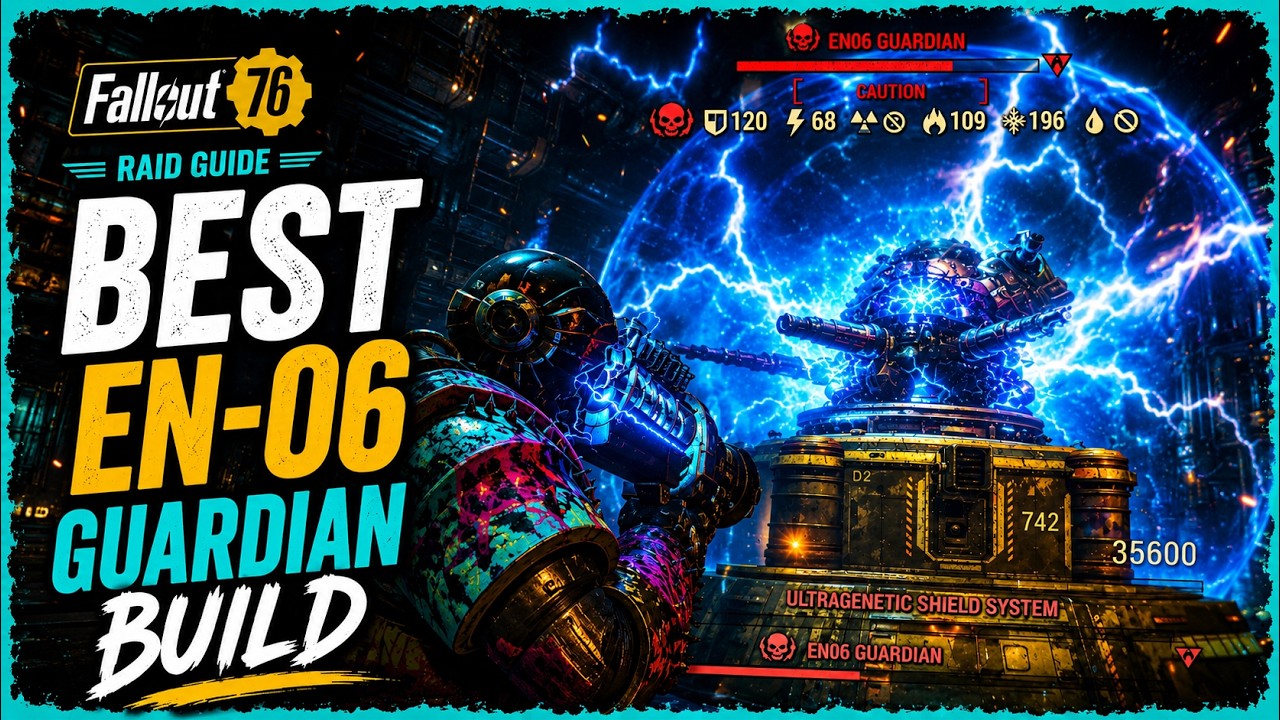 The Ultimate EN-06 Guardian Build (Fastest Phase 1)  Fallout 76
