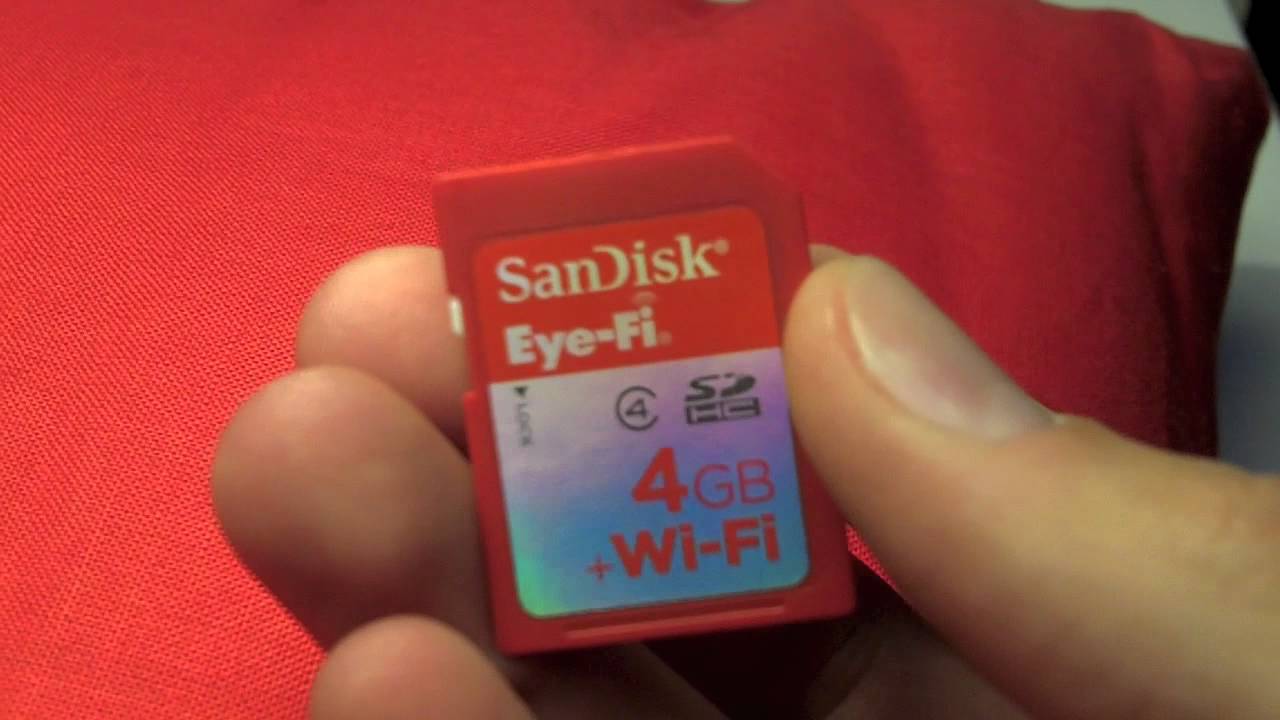 Scheda di memoria SD SanDisk Eye-Fi