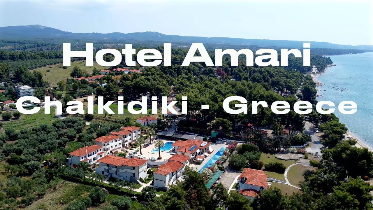 Hotel Amari Chalkidiki Greece Metamorfossi Sithonia DJI Drone Xalkidiki Griechenland Family Hotel