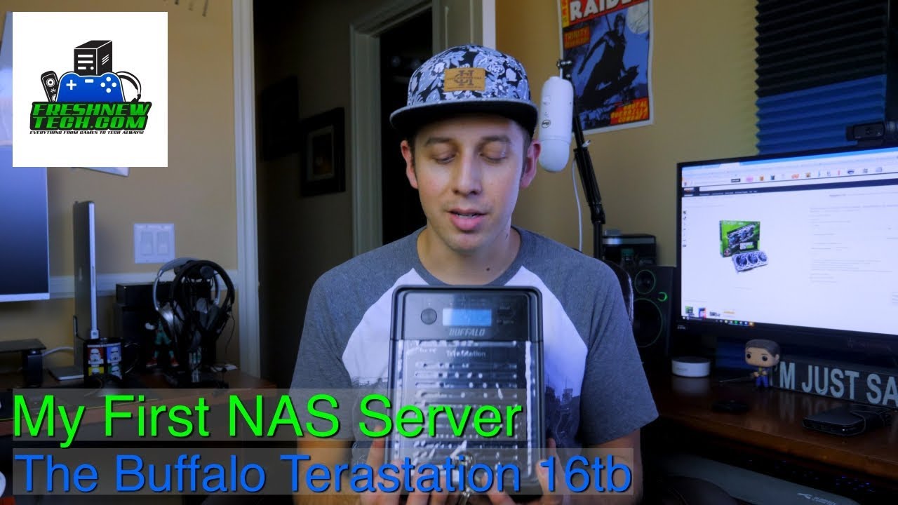 My First NAS Sever! The Buffalo Terastation 16tb!