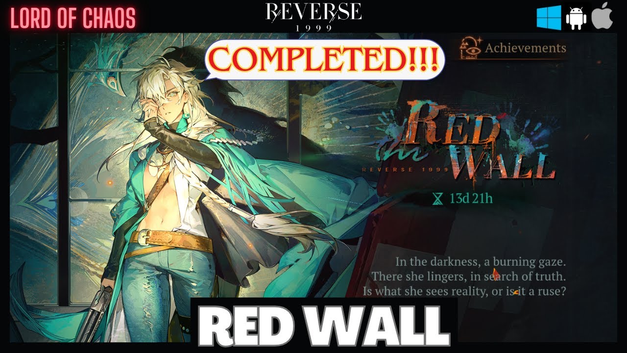 The Red Wall ARGUS Puzzle Quest | ALL REWARDS | FULL GUIDE | Reverse 1999