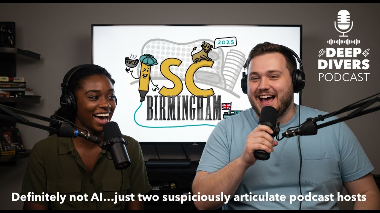Deep Divers Podcast - Episode 46: Sketchnotes, Super Connectors & Simulated Hosts &mdash; Welcome to ISC25