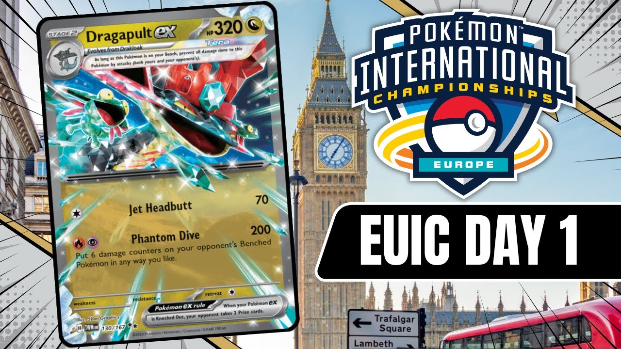 EUIC Day 1 | Pokemon TCG Internationals Stream
