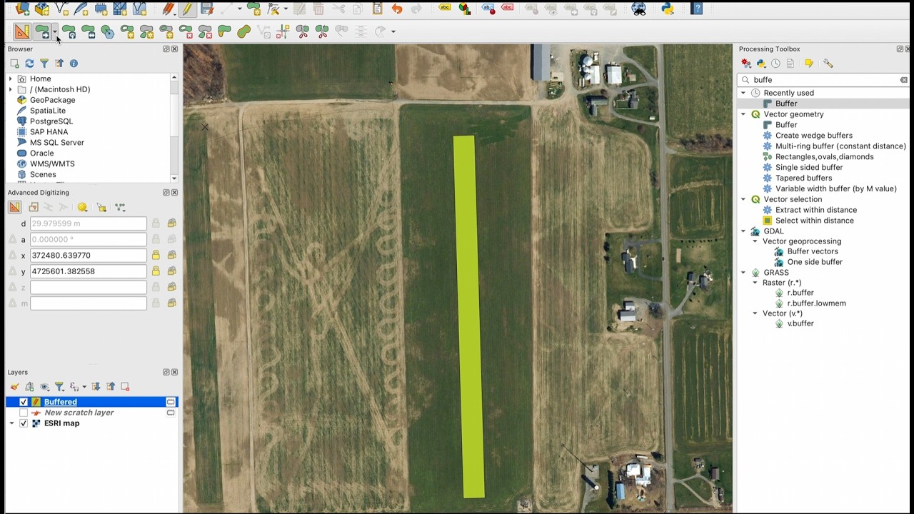 Creating Strip Shapefiles for Single-Strip Spatial Evaluation (SSEA)