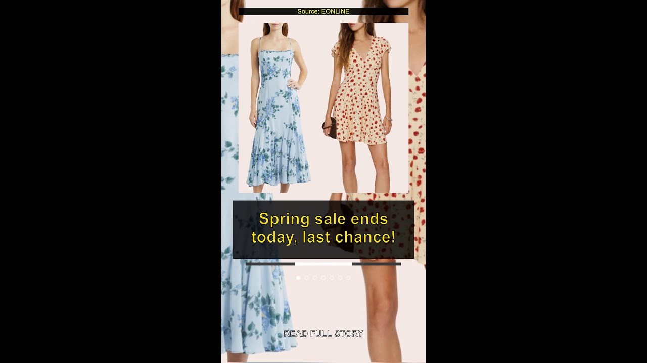 Last Chance for Reformation Dresses in Nordstrom's Spring Sale!