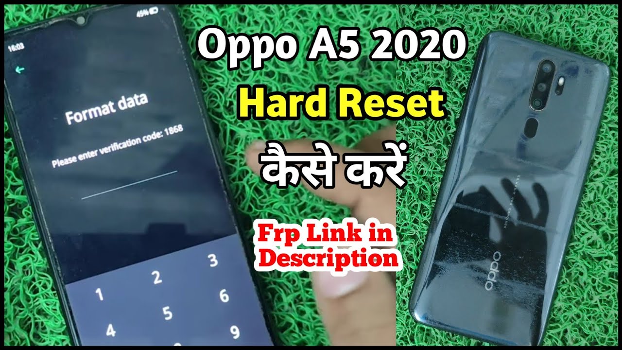 Oppo A5 2020 Hard Reset | Oppo A9 2020 Hard Reset | Oppo Hard Reset | Frp Link In Description
