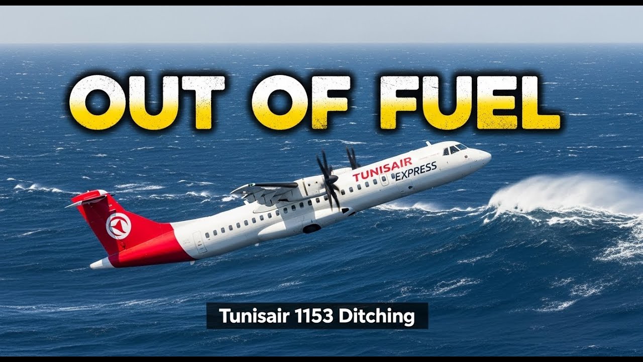 Аварийная посадка в Средиземном море: почему у самолета Tunisair 1153 закончилось топливо?