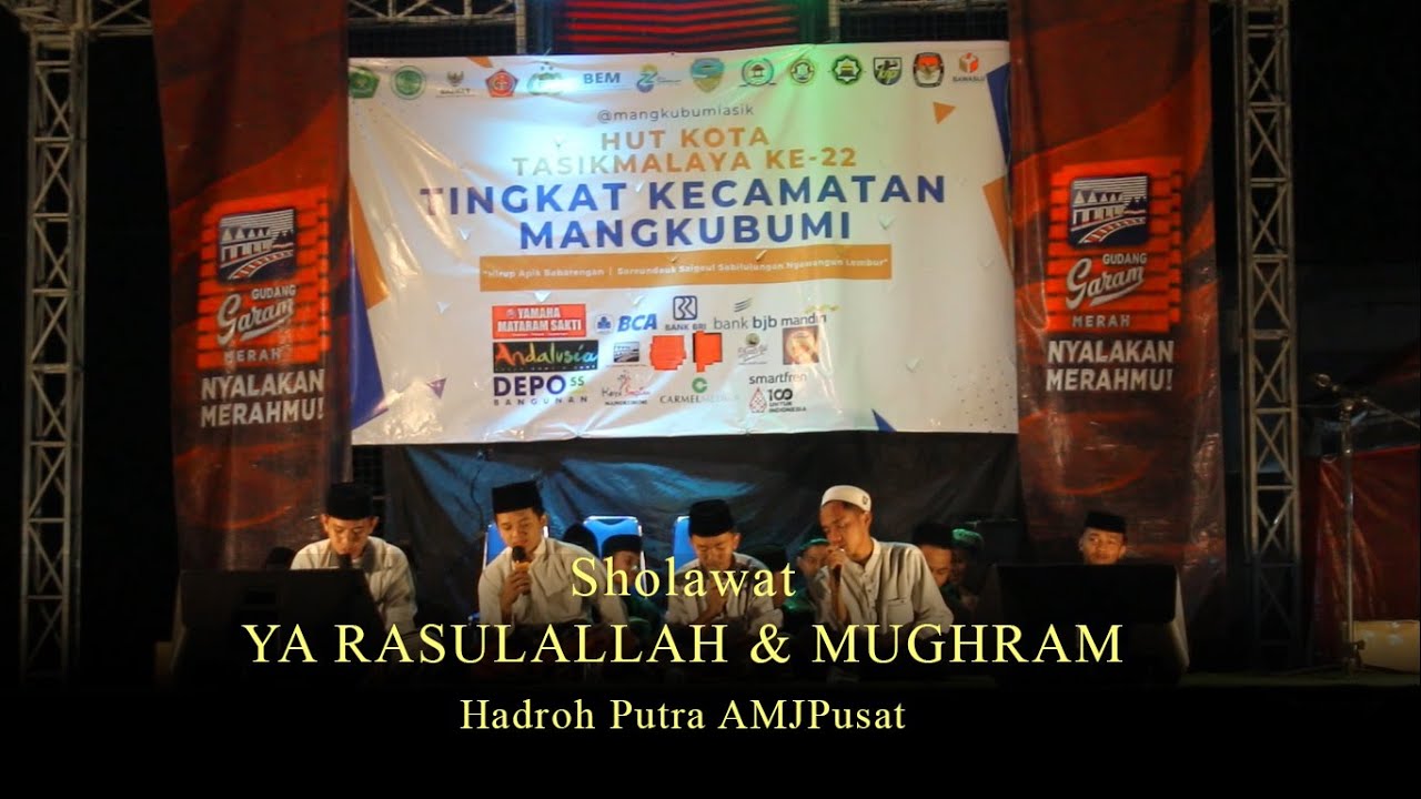 New! Penampilan Hadroh Putra AMJPusat dalam rangka HUT Kota Tasikmalaya ke-22 Kecamatan Mangkubumi.