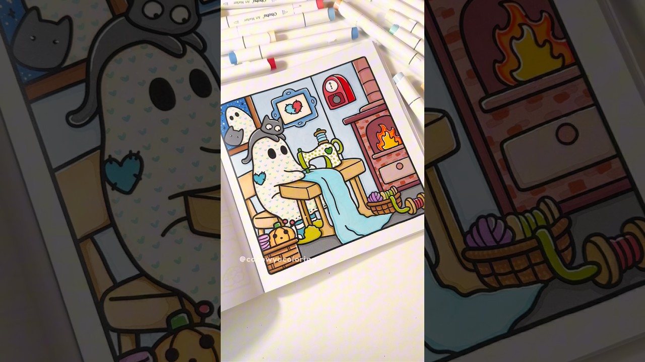 Coco Wyo | Spooky Cutie Coloring Book