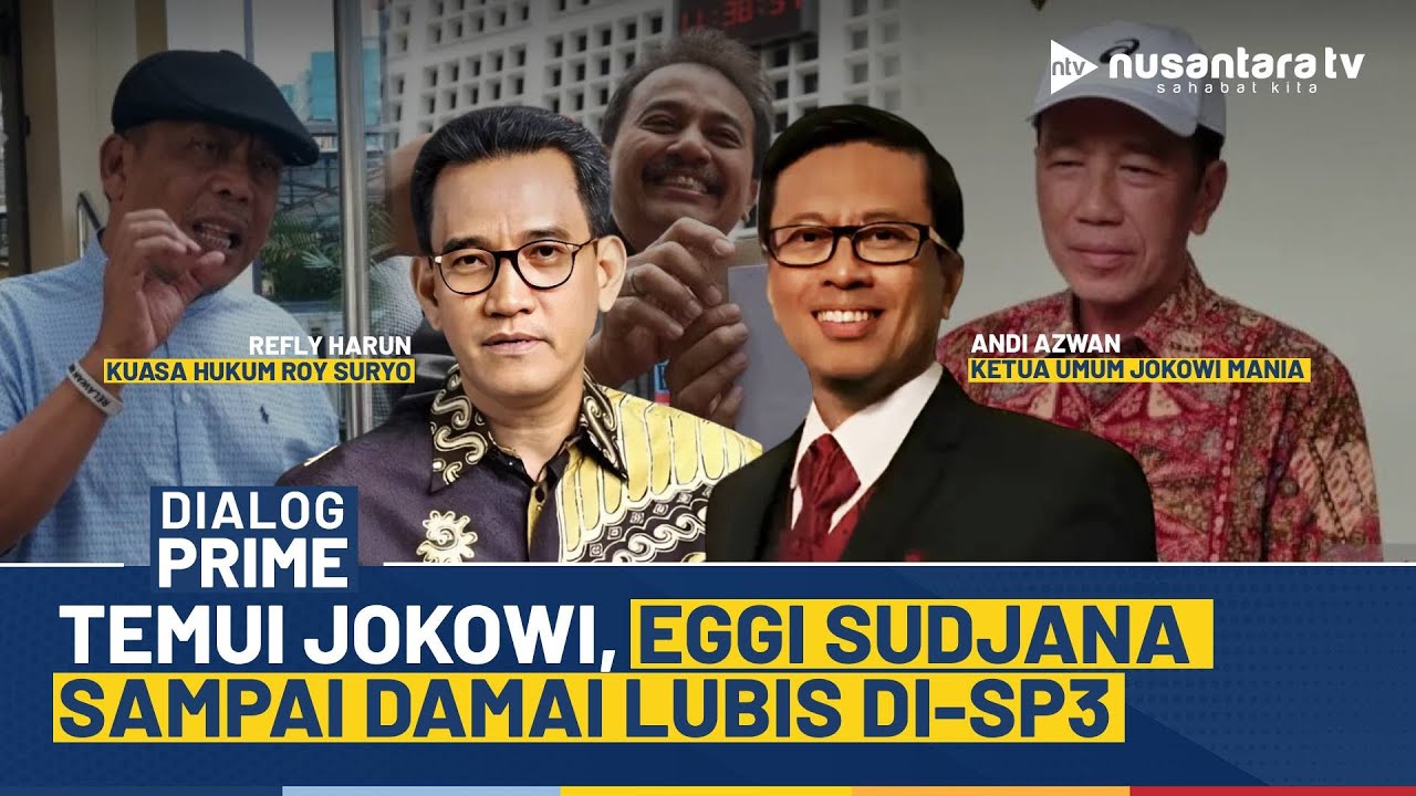 [LIVE] Temui Jokowi, Eggi Sudjana Sampai Damai Lubis di-SP3 | DIALOG PRIME