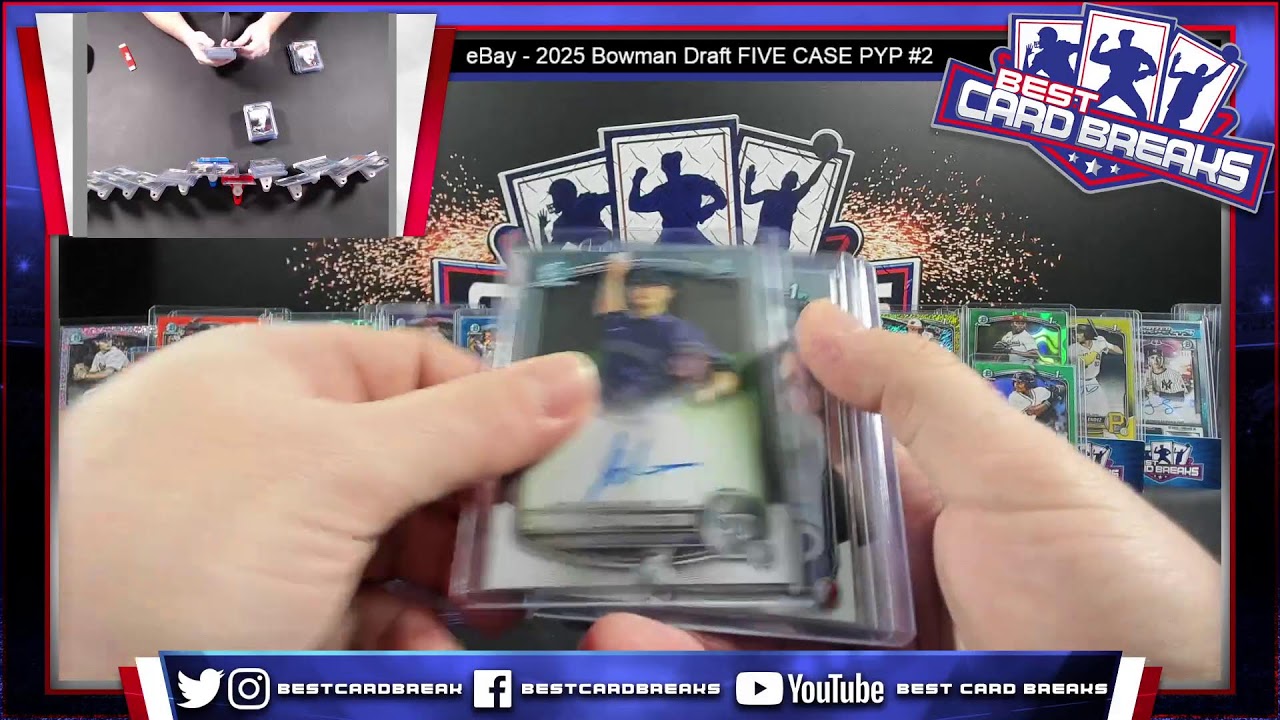 EBAY - 2025 Bowman Draft FIVE CASE Pick Your Player Break #2 -1/15/26