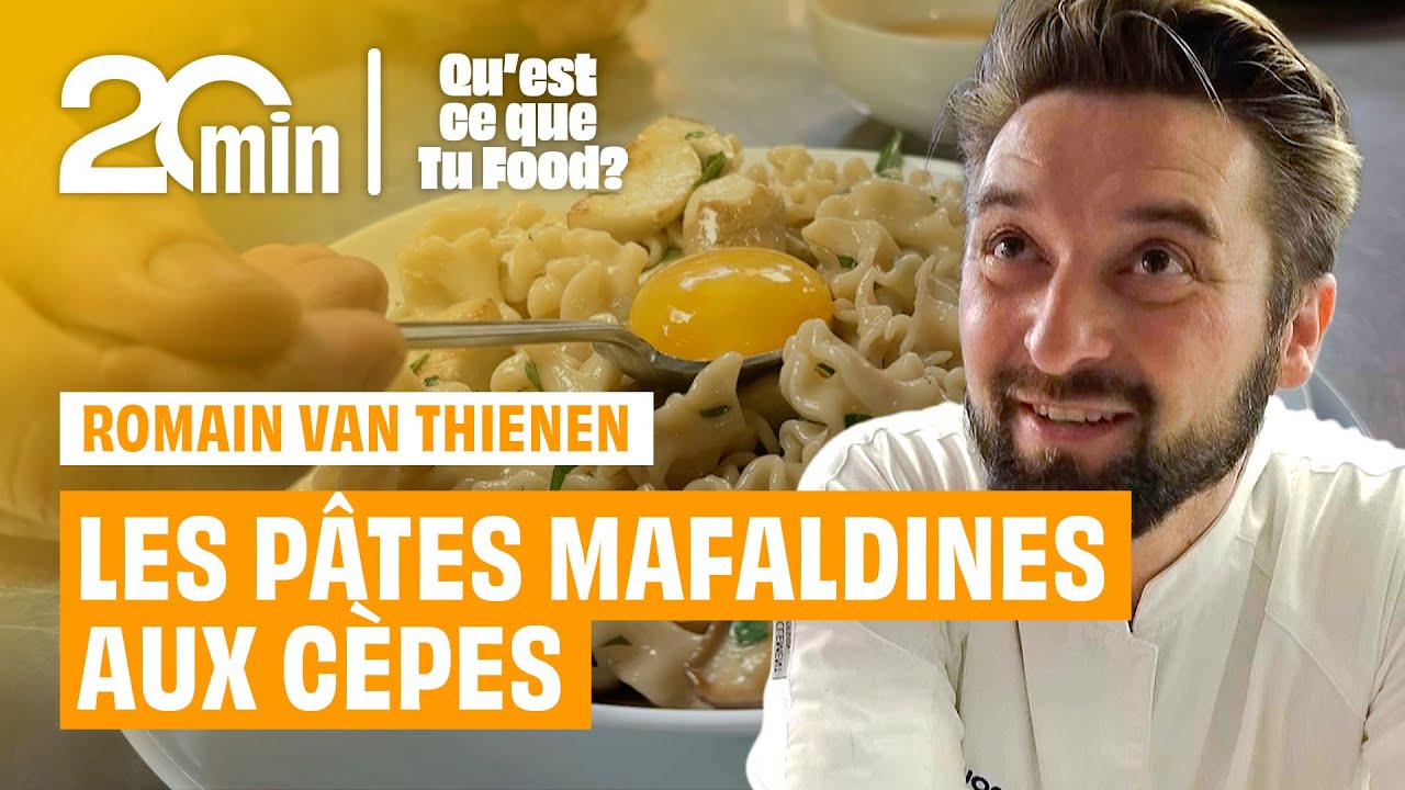 RECETTE : P&acirc;tes aux C&Egrave;PES de Romain Van Thienen