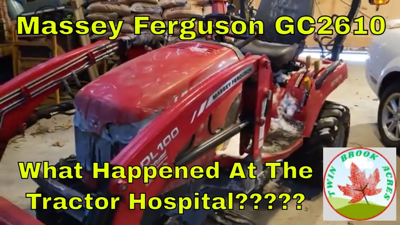 Проблемы с экскаватором Massey Ferguson GC2610. Что делать дальше????