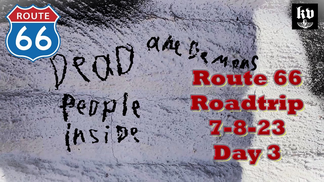 Route 66 Roadtrip...Day 3...Gallup NM to Seligman, AZ...July 8, 2023.  Music by Jason Brown.