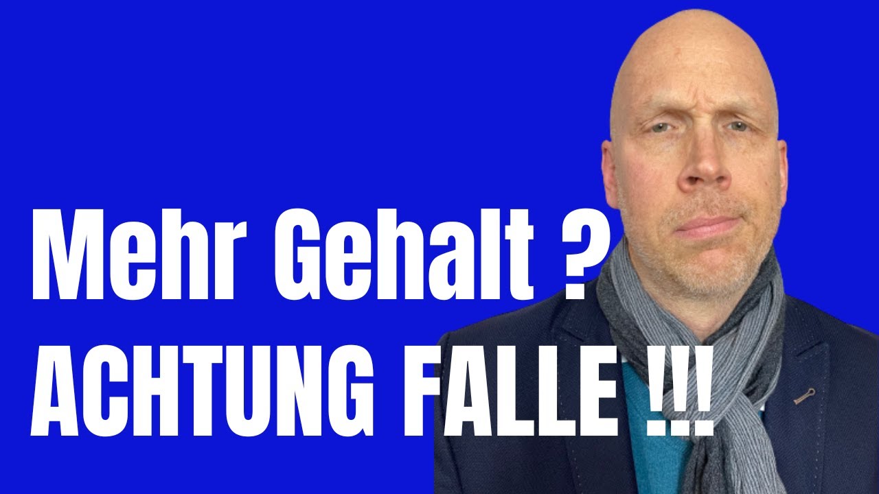 3 FALLEN IM GEHALTSGESPRÄCH die Chefs stellen - kennst du die?