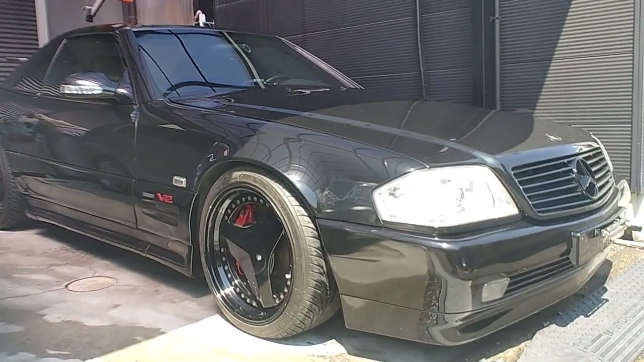 ブラバス SL500 R129 1年に2回のエンジン始動！