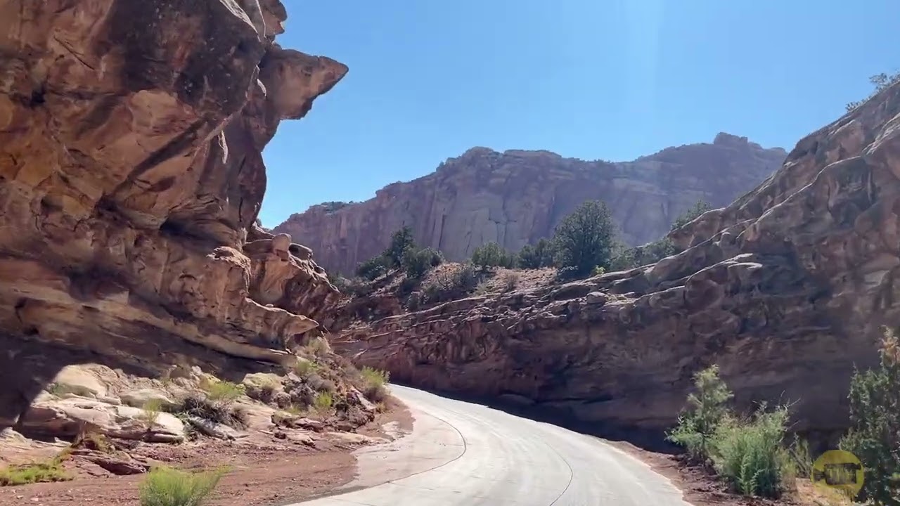 Capitol Reef scenic drive & Tanks Hike Utah for you USA