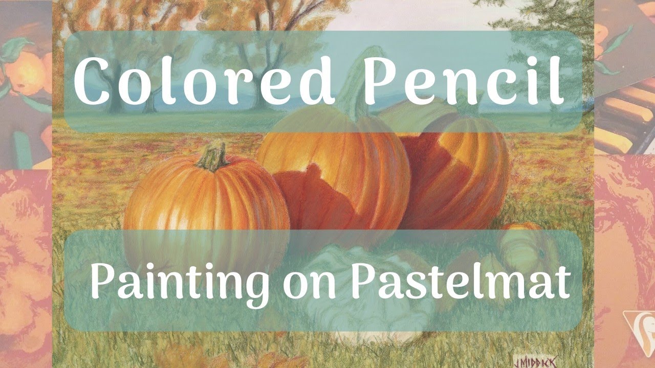 Colored Pencil Painting on Pastelmat by Clairefontaine