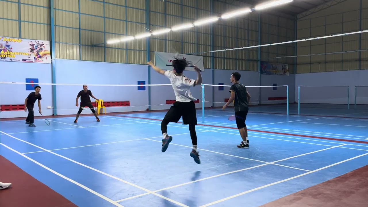 Set 1 Fhim/Qiu VS SYIR/ZRUL SPARRING BADMINTON DEWAN D&rsquo;Court58 BACHOK KELANTAN