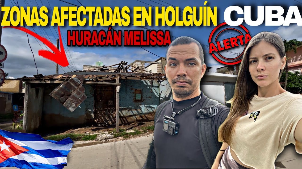 DÍAS DESPUÉS DEL HURACÁN MELISSA en HOLGUÍN 🇨🇺 | Recorro barrios destruidos y busco familiar perdido