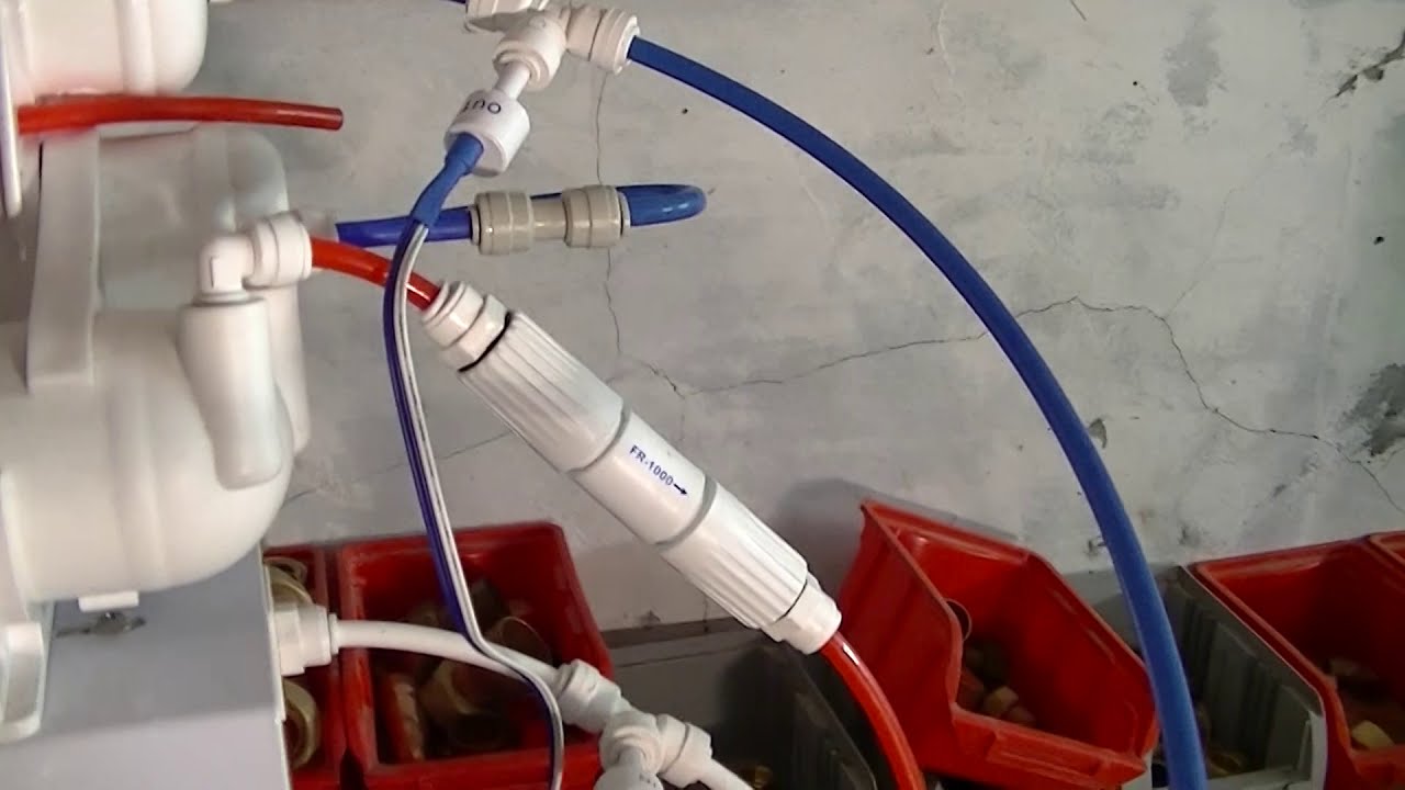 tuto sur la production d'eau osmosée