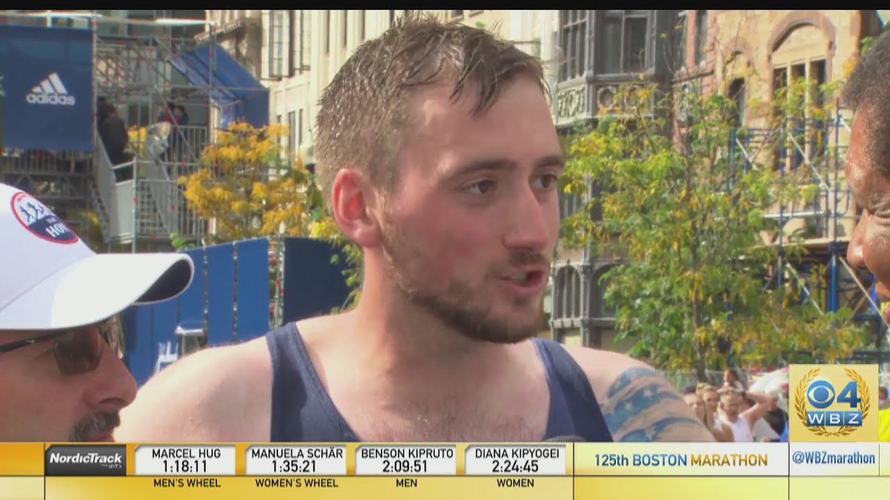 Dick Hoyt's Grandson Troy Finishes First Boston Marathon