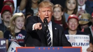 Trump campaigns late into the night on Election Eve