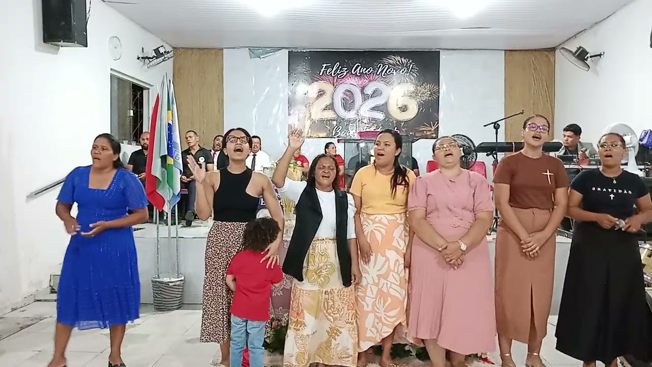 Culto de santo ceia com 3°elo da campanha unção dobrada projetando2026Vocal  Orvalho de Hermano 