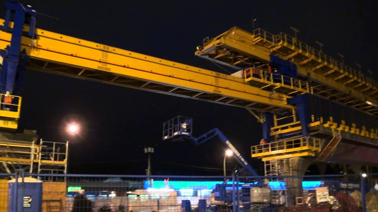 Evergreen Line Construction Sites Full HD March 03 2014 Bcnewsvideo