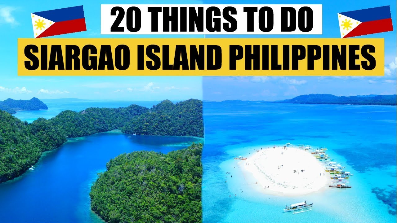 20 THINGS TO DO in SIARGAO ISLAND | SIARGAO Travel Guide | SIARGAO PHILIPPINES