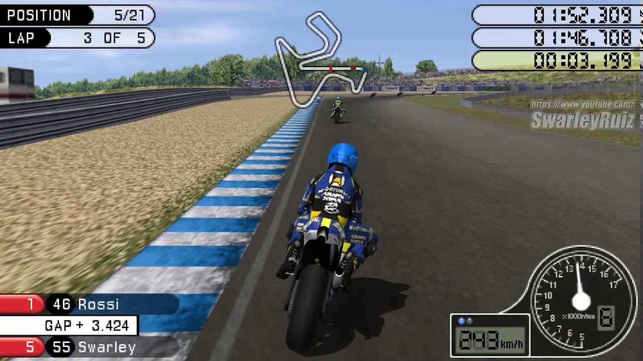 MotoGP (2006) PSP | Jerez | Moriwaki MD211VF | Moriwaki Racing | 2005
