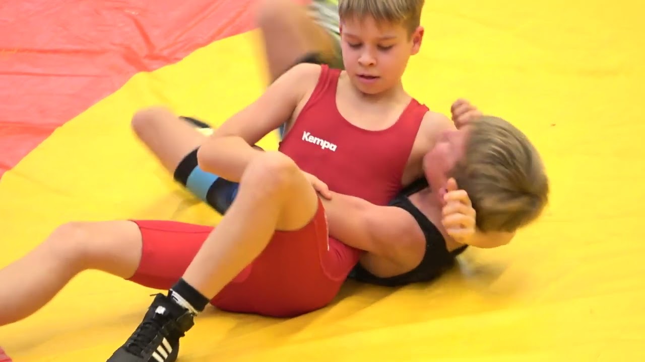 Wrestling / Ringen,  Wittwer-Gedenkturnier Dresden 2025, Freestyle, U10, 31 kg, Jeschik - Steinert