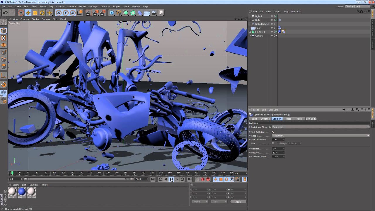 Five Minute Tip - Exploding Things with MoGraph in
