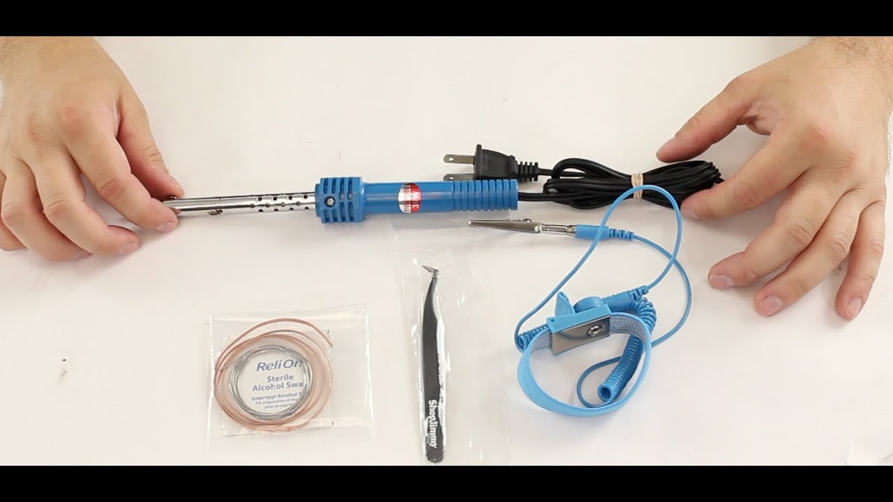 DIY Basic Soldering Kit - Repair Help for Soldering Projects  and Component Kits