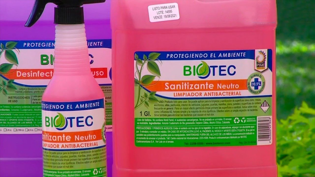 Conozca la diferencia entre desinfectar, limpiar y sanitizar