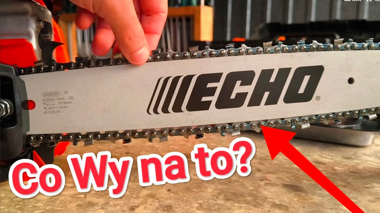 Pilarka Echo CS - 4920 problemy z napięciem łańcucha czy wał jest prosty? Bęben sprzęgła?