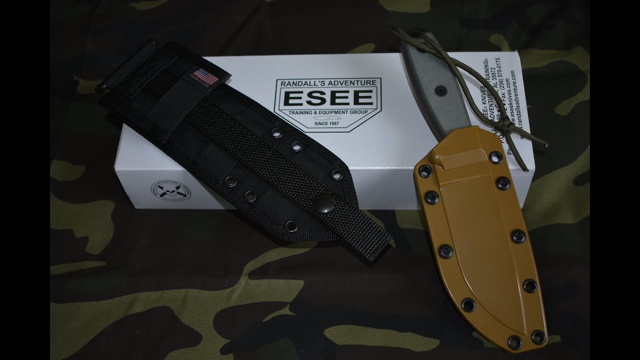 Mój pierwszy nóż ESEE ROWEN 4.#KNIVES #pasjanoze