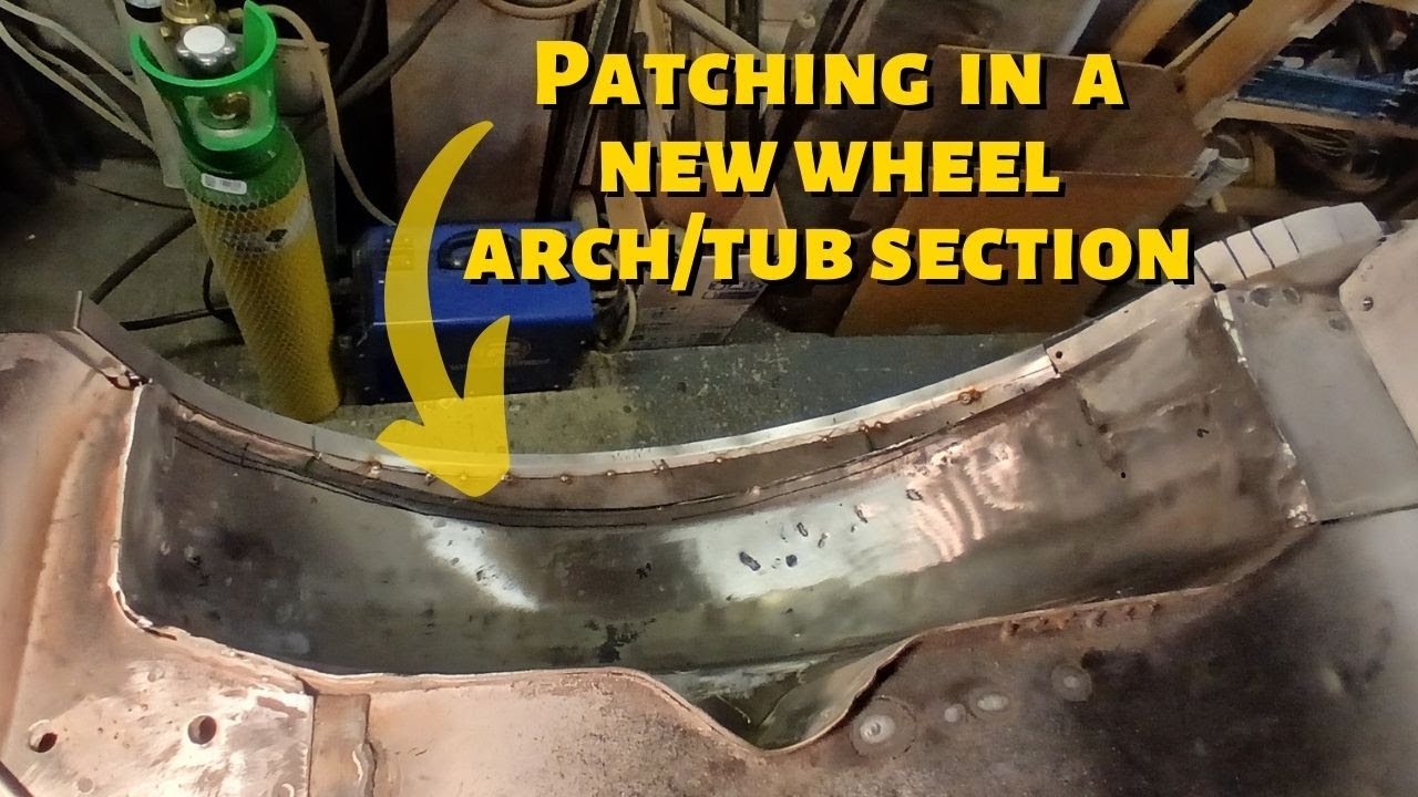 Classic Mini wheel arch/tub repair