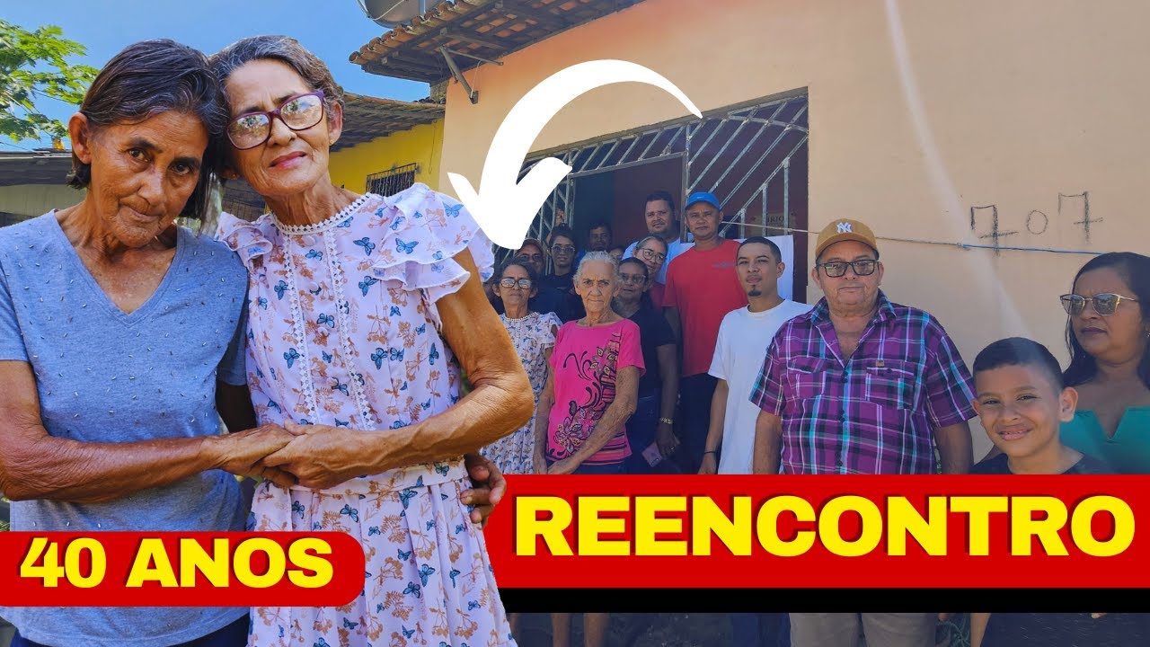 TENTE NÃO CHORAR: DONA ELVIRA REENCONTRA FAMÍLIA APÓS 40 ANOS!