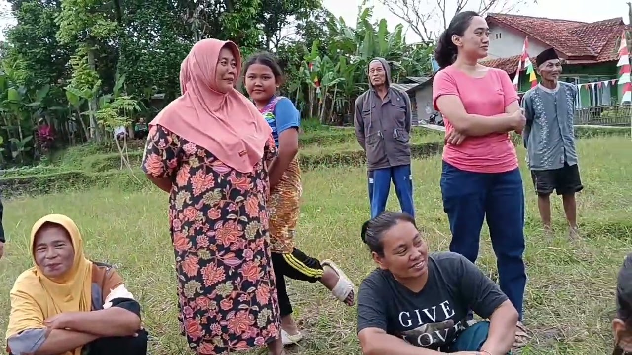 Final sepak bola Ibu² bersarung , Cihuni Vs Bojongsari