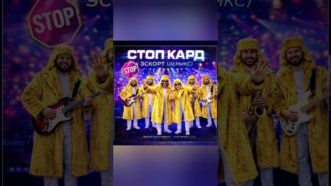 Премьера! СТОП КАРД - ЭСКОРТ (цензура CLUB REMIX)  #музыка #стопкард #рекомендации #рек #fyp #юмор