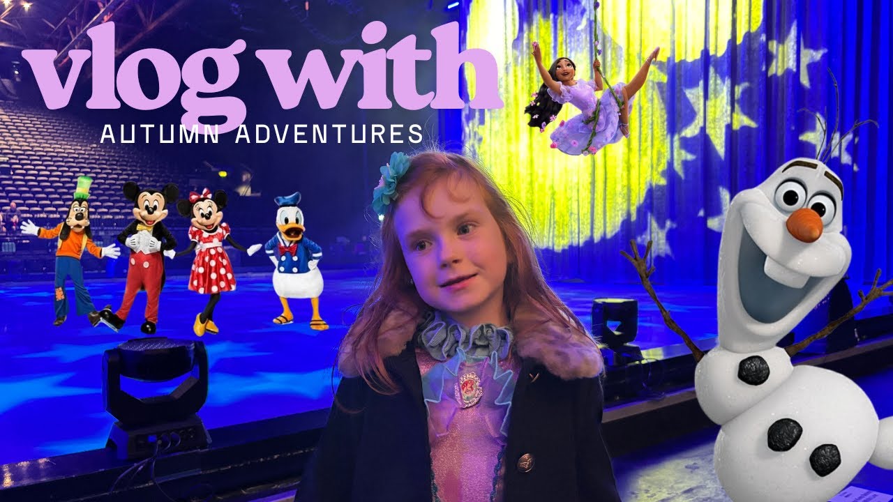 Vlog with Autumn Adventures- Disney on ice