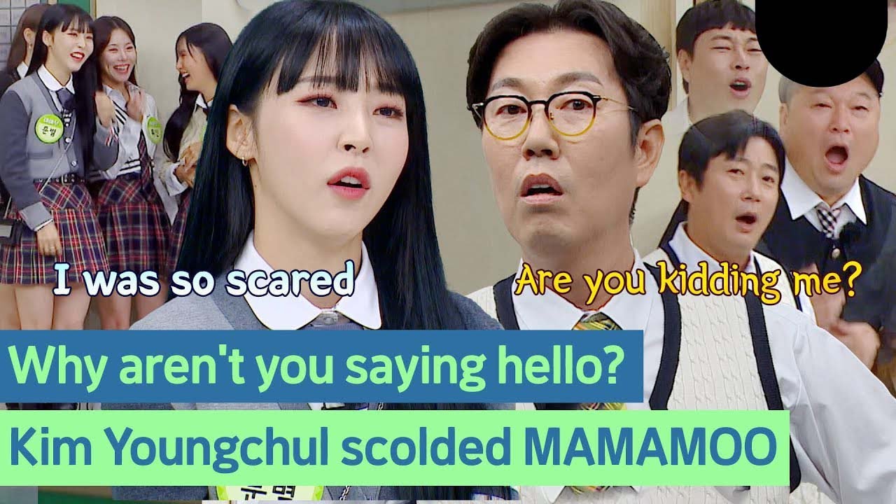 Moon Byul is discouraged by her senior💧 #mamamoo