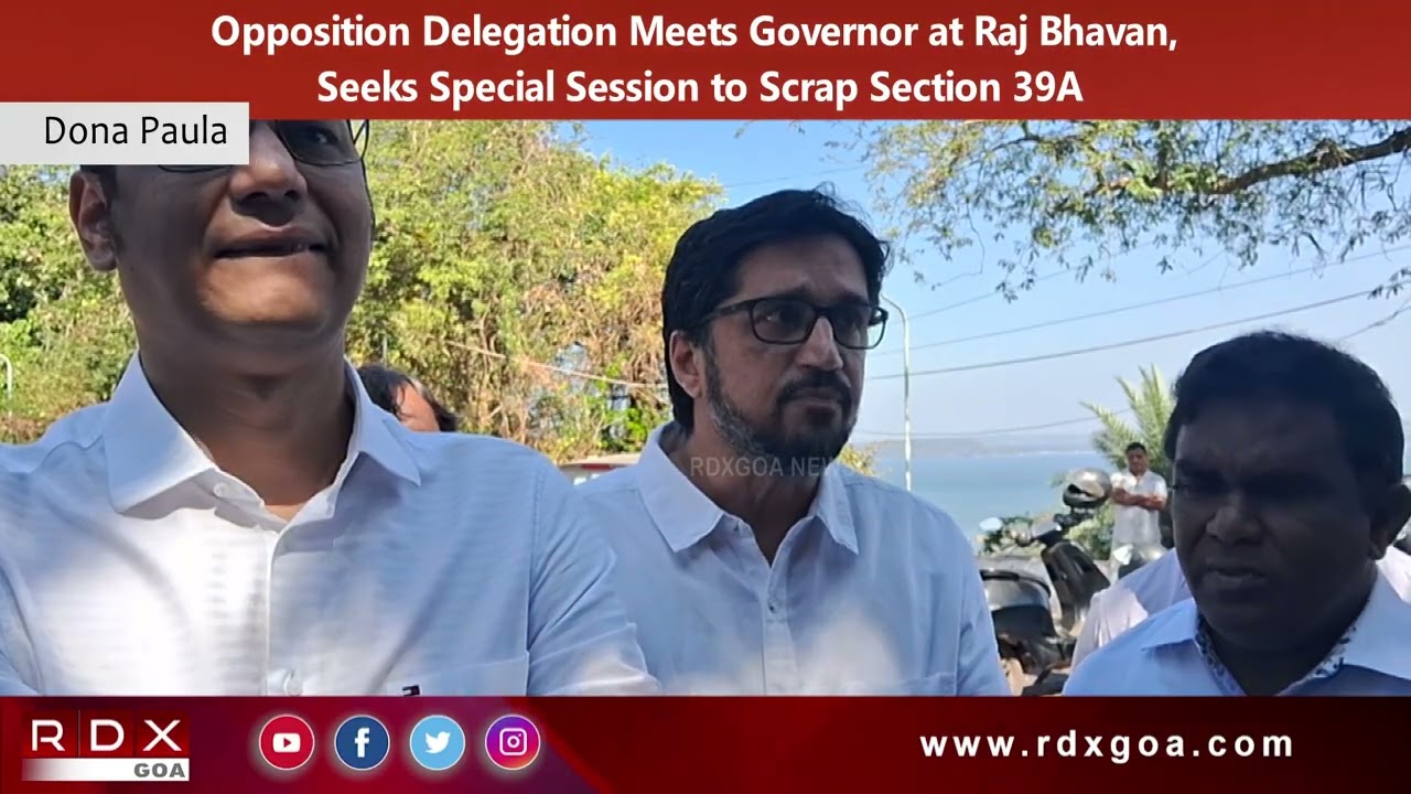 Opposition Delegation Meets Governor at Raj Bhavan, Seeks Special Session to Scrap Section 39A