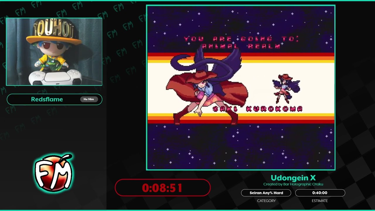 Udongein X, Selran Any% Hard by Redsflame - FM 2024