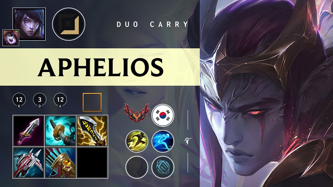Aphelios ADC vs Hwei - KR Grandmaster Patch 26.02