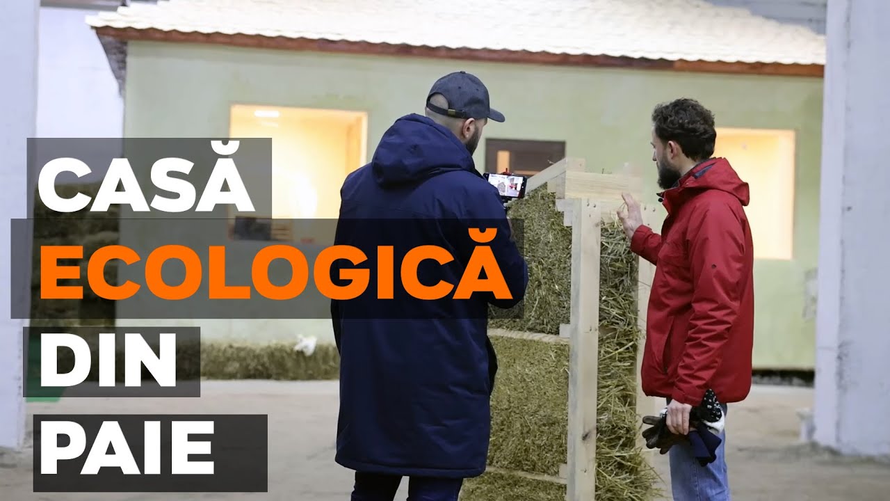 Casă Ecologică din Paie. Ieftină, sănătoasă și autentică.